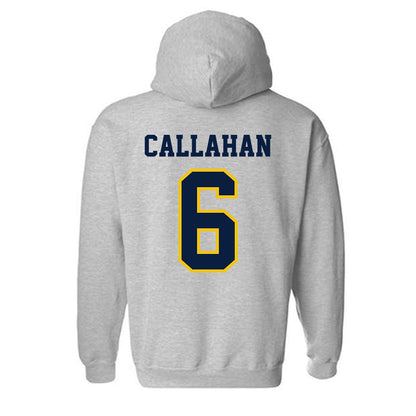 Michigan - NCAA Women's Lacrosse : Grace Callahan - Classic Shersey Hooded Sweatshirt-1