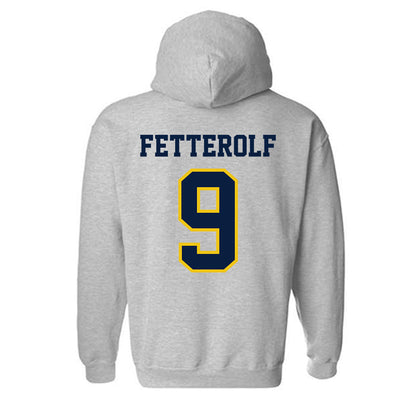 Michigan - NCAA Women's Lacrosse : Jane Fetterolf - Classic Shersey Hooded Sweatshirt-1
