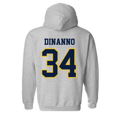 Michigan - NCAA Women's Lacrosse : Isabel DiNanno - Classic Shersey Hooded Sweatshirt-1