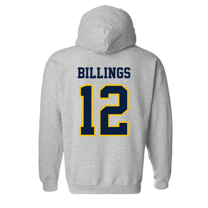 Michigan - NCAA Men's Lacrosse : Pace Billings - Classic Shersey Hooded Sweatshirt-1