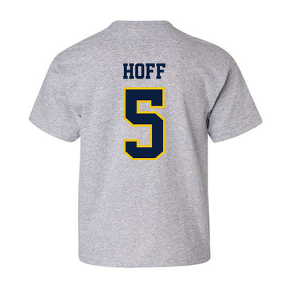 Michigan - NCAA Men's Soccer : Jens Hoff - Classic Shersey Youth T-Shirt-1
