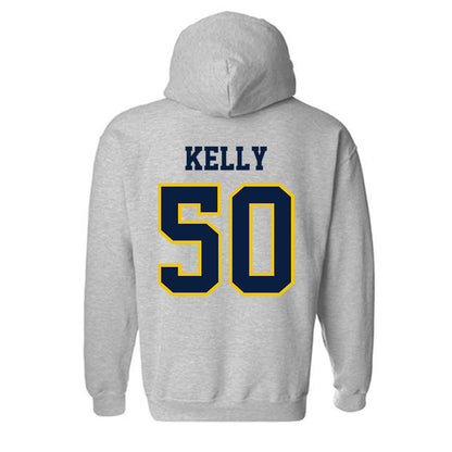 Michigan - NCAA Men's Lacrosse : Michael Kelly - Classic Shersey Hooded Sweatshirt-1
