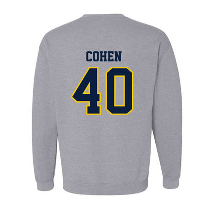 Michigan - NCAA Men's Lacrosse : Ryan Cohen - Classic Shersey Crewneck Sweatshirt-1