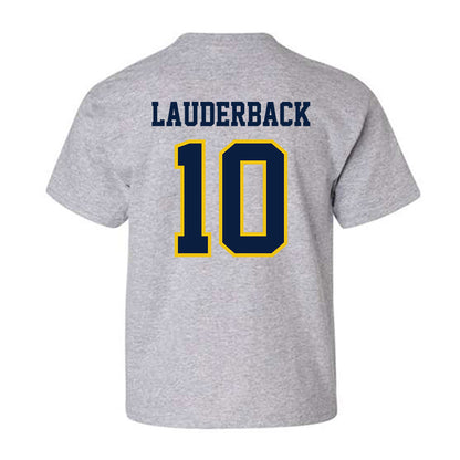 Michigan - NCAA Men's Lacrosse : Nick Lauderback - Classic Shersey Youth T-Shirt-1