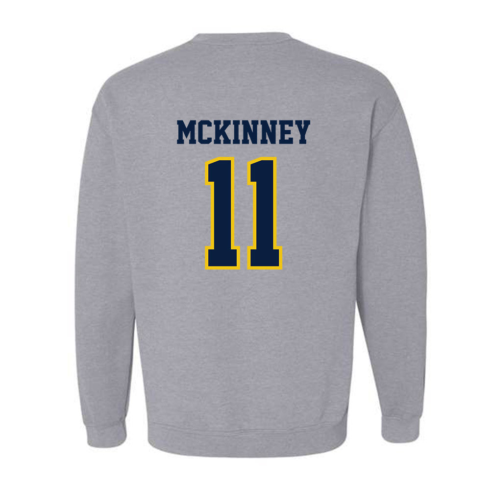Michigan - NCAA Men's Ice Hockey : Cole McKinney - Classic Shersey Crewneck Sweatshirt-1