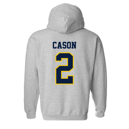Michigan - NCAA Men's Basketball : Lorenzo Cason - Classic Shersey Hooded Sweatshirt-1