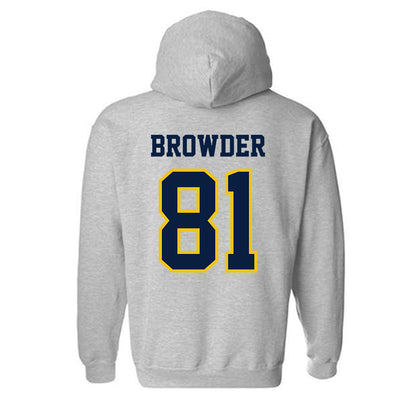 Michigan - NCAA Football : Jamar Browder - Classic Shersey Hooded Sweatshirt-1
