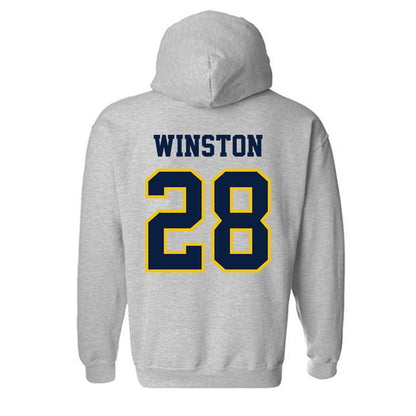 Michigan - NCAA Football : Kainoa Winston - Classic Shersey Hooded Sweatshirt-1