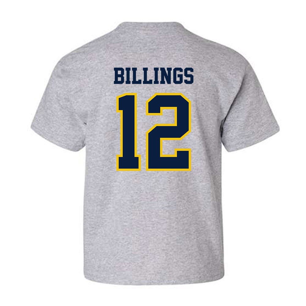 Michigan - NCAA Men's Lacrosse : Pace Billings - Classic Shersey Youth T-Shirt-1