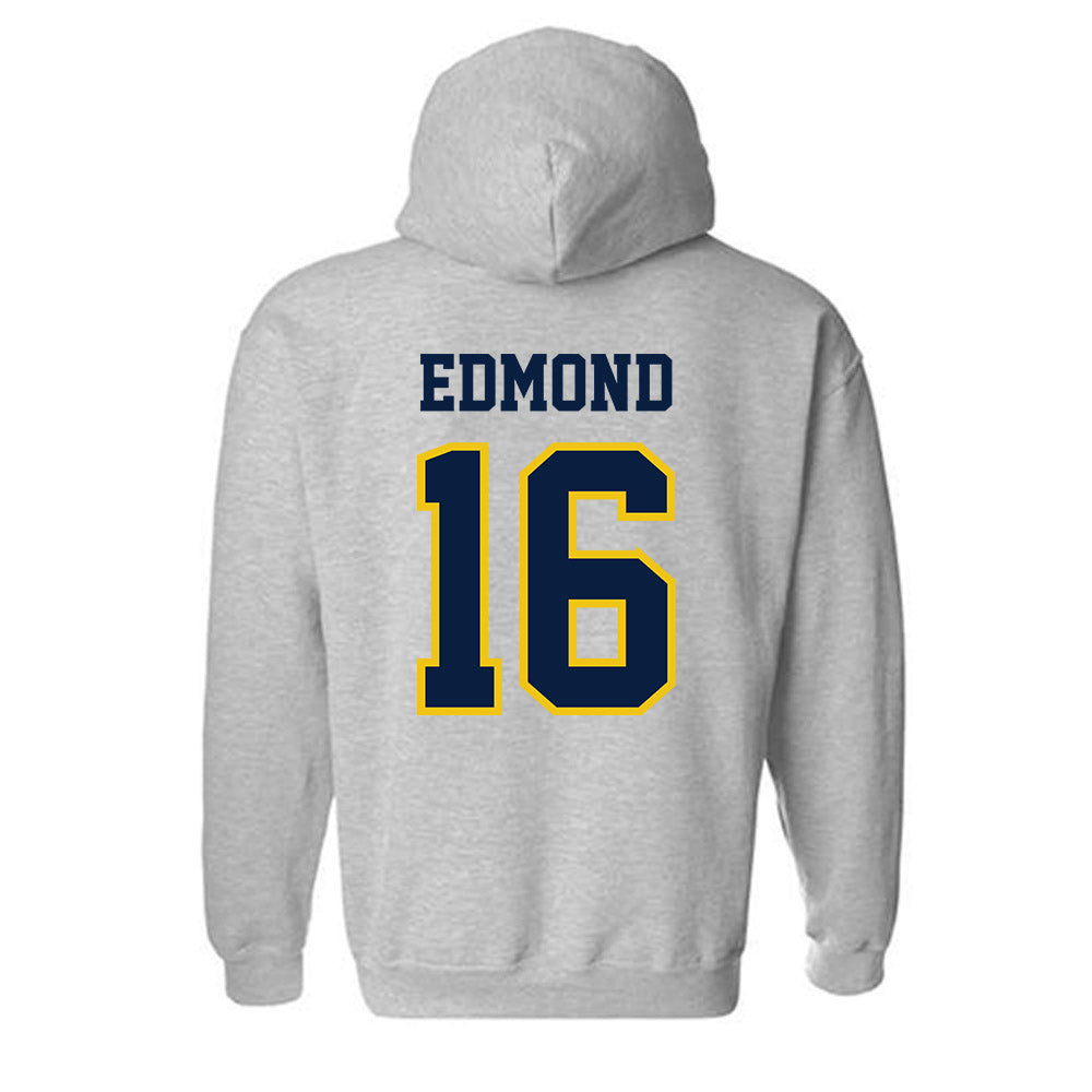 Michigan - NCAA Football : Jo'Ziah Edmond - Classic Shersey Hooded Sweatshirt-1
