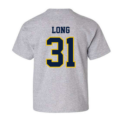 Michigan - NCAA Men's Lacrosse : Jack Long - Classic Shersey Youth T-Shirt-1