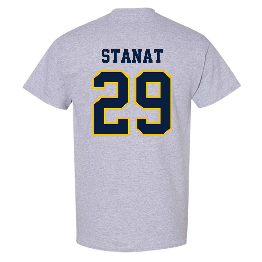Michigan - NCAA Men's Lacrosse : Lukas Stanat - Classic Shersey T-Shirt-1