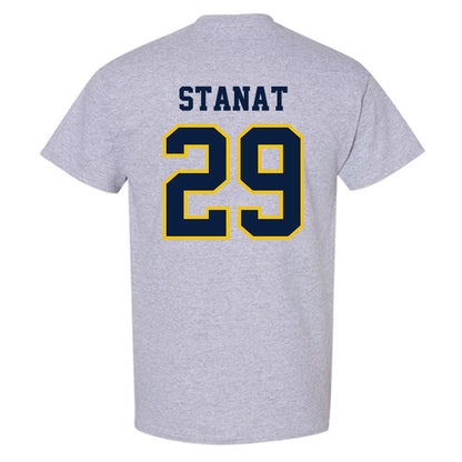 Michigan - NCAA Men's Lacrosse : Lukas Stanat - Classic Shersey T-Shirt-1