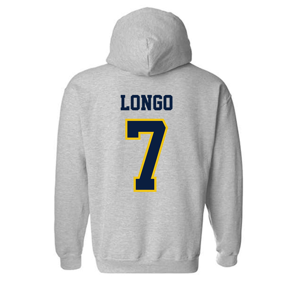 Michigan - NCAA Baseball : Joe Longo - Classic Shersey Hooded Sweatshirt-1