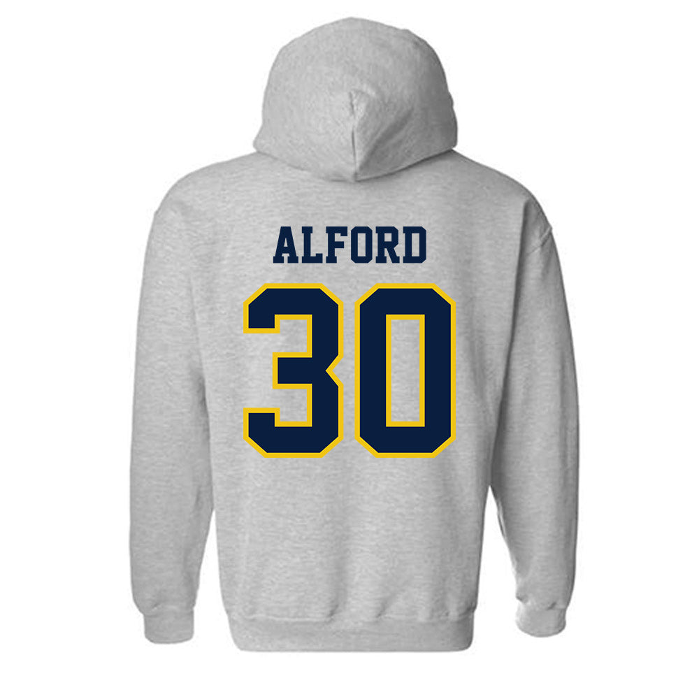 Michigan - NCAA Football : Max Alford - Classic Shersey Hooded Sweatshirt-1