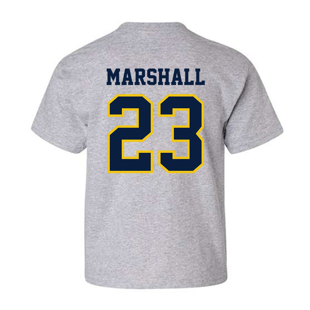 Michigan - NCAA Football : Jordan Marshall - Classic Shersey Youth T-Shirt-1