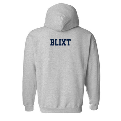 Michigan - NCAA Men's Gymnastics : Landen Blixt - Classic Shersey Hooded Sweatshirt-1