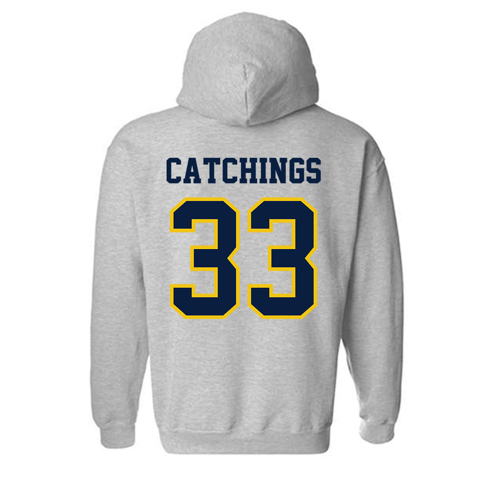 Michigan - NCAA Football : Kaden Catchings - Classic Shersey Hooded Sweatshirt-1