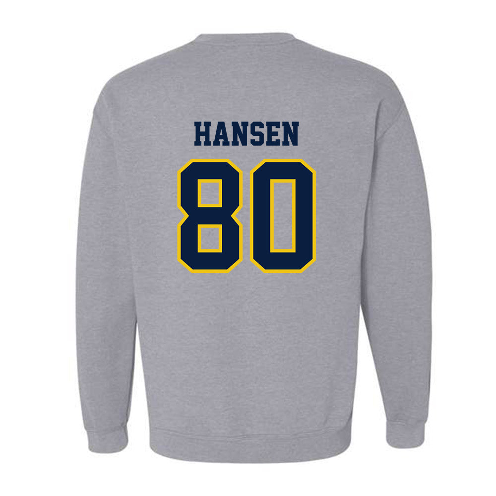 Michigan - NCAA Football : Hogan Hansen - Classic Shersey Crewneck Sweatshirt-1