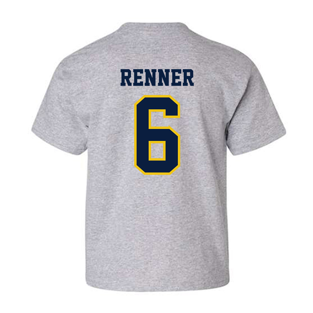 Michigan - NCAA Men's Lacrosse : Tommy Renner - Classic Shersey Youth T-Shirt-1