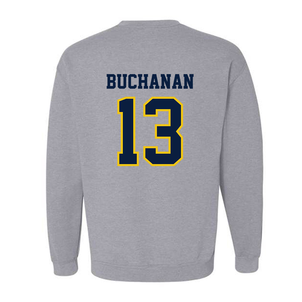 Michigan - NCAA Football : JJ Buchanan - Classic Shersey Crewneck Sweatshirt-1