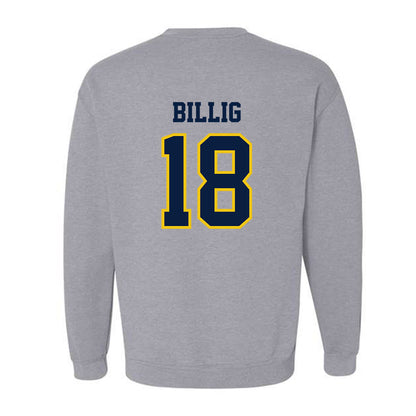 Michigan - NCAA Men's Lacrosse : Carson Billig - Classic Shersey Crewneck Sweatshirt-1