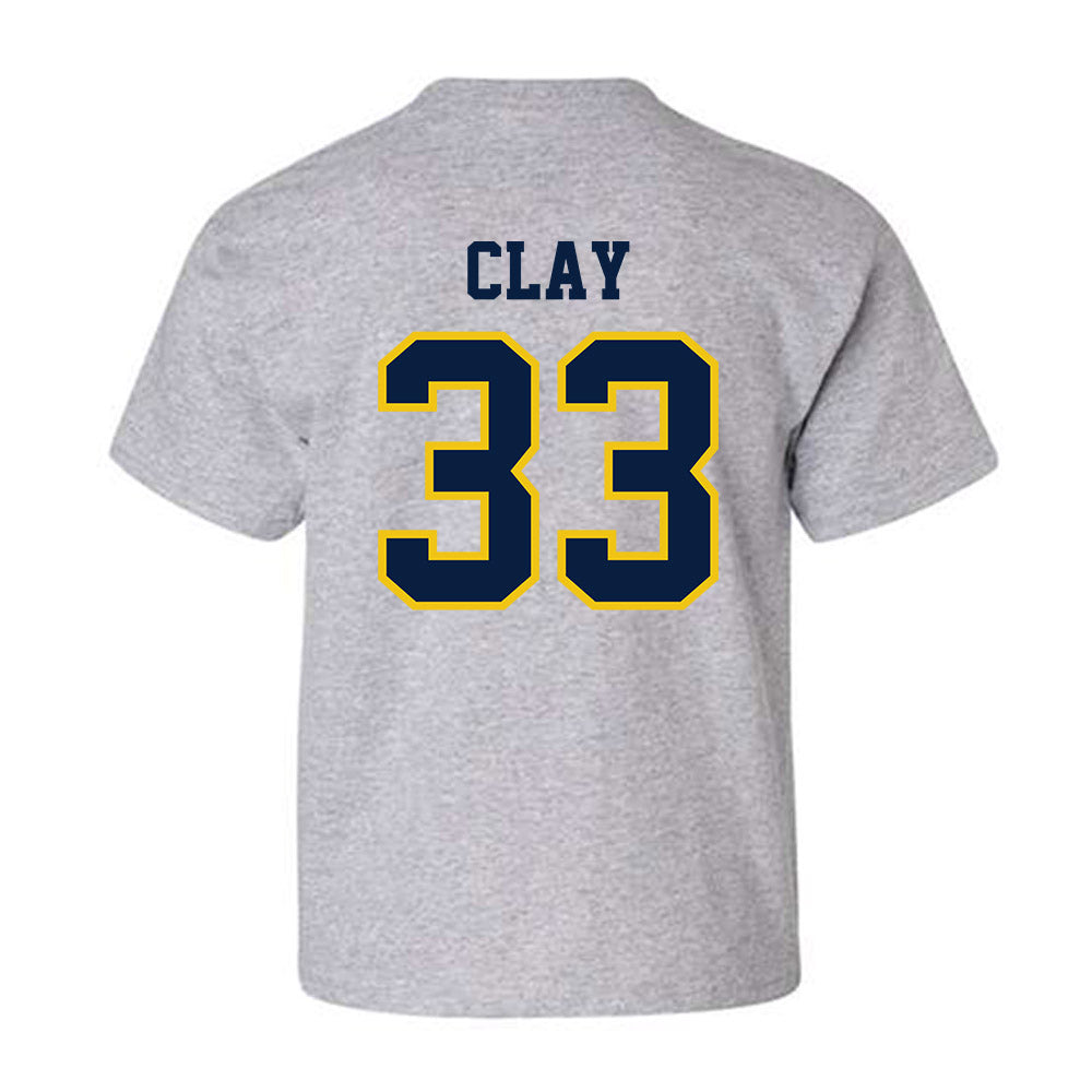 Michigan - NCAA Men's Lacrosse : Jackson Clay - Classic Shersey Youth T-Shirt-1
