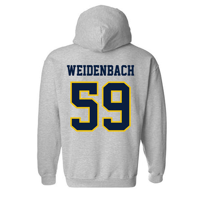 Michigan - NCAA Football : John Weidenbach - Classic Shersey Hooded Sweatshirt-1