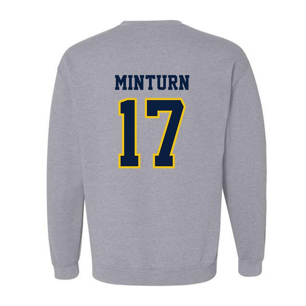 Michigan - NCAA Women's Lacrosse : Megan Minturn - Classic Shersey Crewneck Sweatshirt-1