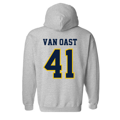 Michigan - NCAA Women's Lacrosse : Kate Van Oast - Classic Shersey Hooded Sweatshirt-1
