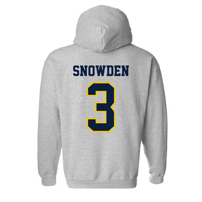 Michigan - NCAA Football : Smith Snowden - Classic Shersey Hooded Sweatshirt-1