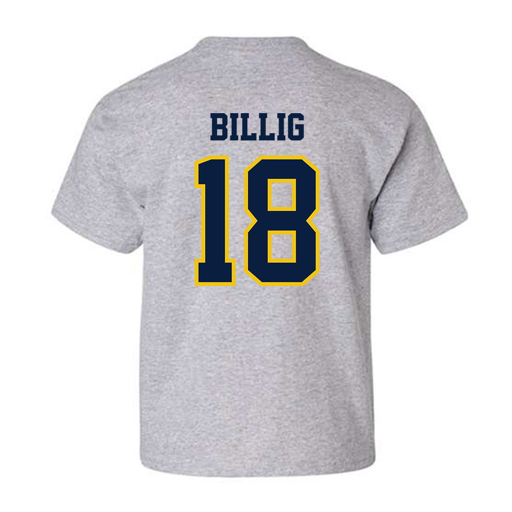 Michigan - NCAA Men's Lacrosse : Carson Billig - Classic Shersey Youth T-Shirt-1