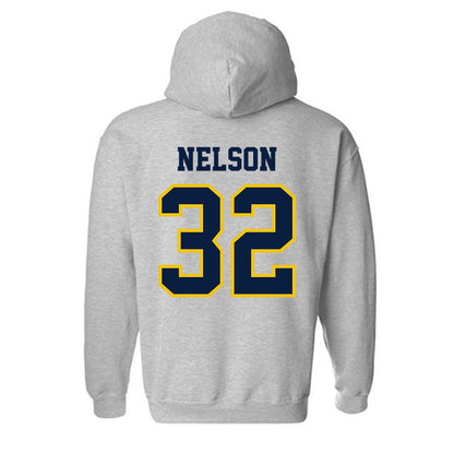 Michigan - NCAA Women's Lacrosse : Claire Nelson - Classic Shersey Hooded Sweatshirt-1