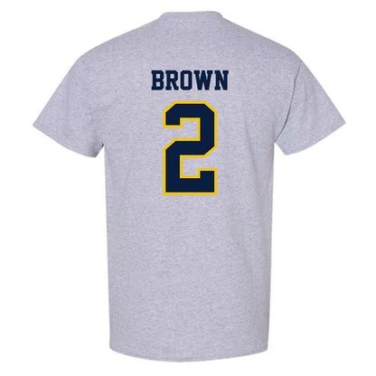 Michigan - NCAA Women's Basketball : Macy Brown - Classic Shersey T-Shirt-1