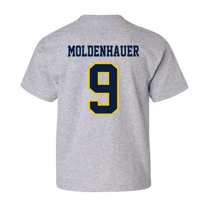 Michigan - NCAA Men's Ice Hockey : Nick Moldenhauer - Classic Shersey Youth T-Shirt-1
