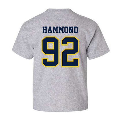 Michigan - NCAA Football : Ted Hammond - Classic Shersey Youth T-Shirt-1
