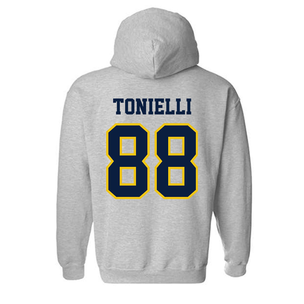 Michigan - NCAA Football : Deakon Tonielli - Classic Shersey Hooded Sweatshirt-1