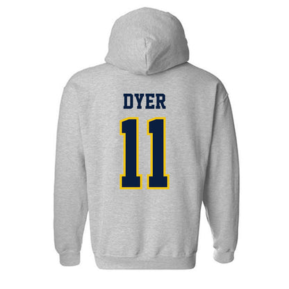 Michigan - NCAA Women's Lacrosse : Kaylee Dyer - Classic Shersey Hooded Sweatshirt-1