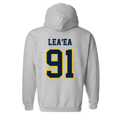 Michigan - NCAA Football : Jonah Lea'ea - Classic Shersey Hooded Sweatshirt-1
