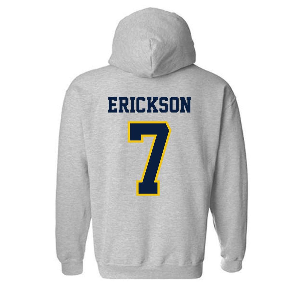 Michigan - NCAA Softball : Maddie Erickson - Classic Shersey Hooded Sweatshirt-1