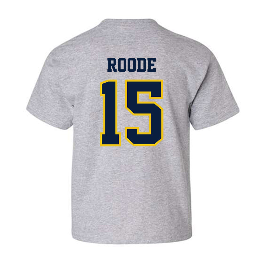 Michigan - NCAA Men's Lacrosse : Nick Roode - Classic Shersey Youth T-Shirt-1