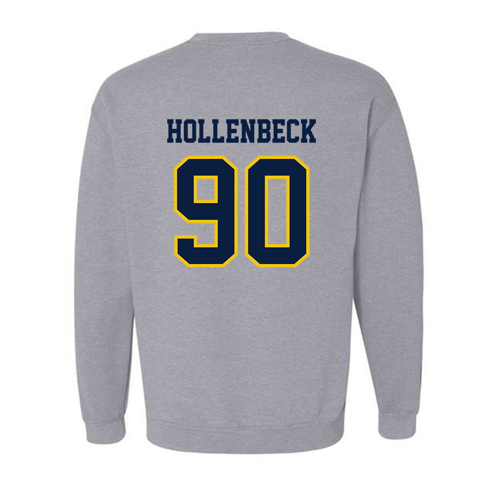 Michigan - NCAA Football : Hudson Hollenbeck - Classic Shersey Crewneck Sweatshirt-1