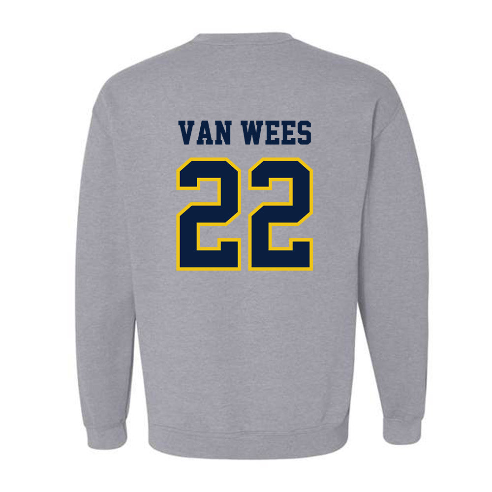 Michigan - NCAA Women's Lacrosse : Truus van Wees - Classic Shersey Crewneck Sweatshirt-1