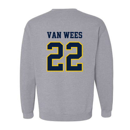 Michigan - NCAA Women's Lacrosse : Truus van Wees - Classic Shersey Crewneck Sweatshirt-1