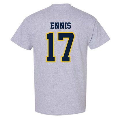 Michigan - NCAA Men's Lacrosse : Justin Ennis - Classic Shersey T-Shirt-1
