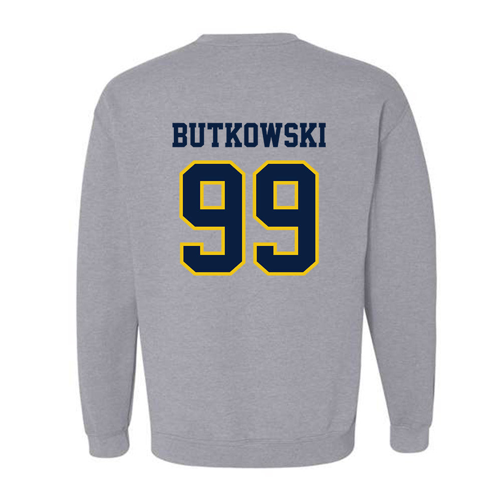 Michigan - NCAA Football : Trey Butkowski - Classic Shersey Crewneck Sweatshirt-1