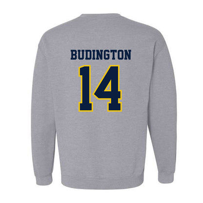 Michigan - NCAA Men's Lacrosse : Joseph Budington - Classic Shersey Crewneck Sweatshirt-1