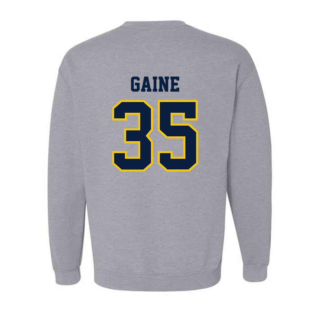 Michigan - NCAA Men's Lacrosse : Chris Gaine - Classic Shersey Crewneck Sweatshirt-1