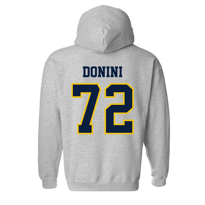 Michigan - NCAA Football : Peter Donini - Classic Shersey Hooded Sweatshirt-1