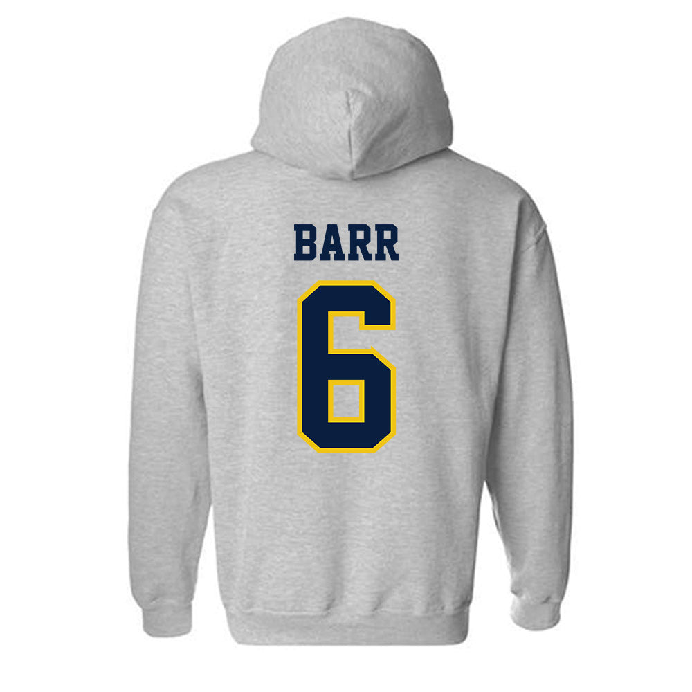 Michigan - NCAA Baseball : Kurt Barr - Classic Shersey Hooded Sweatshirt-1